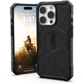 uag Pathfinder Backcover MagSafe voor de Apple iPhone 16 Pro Max - Zwart