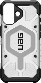 uag Pathfinder Backcover MagSafe voor de Apple iPhone 17 - Ice / Silver Transparant