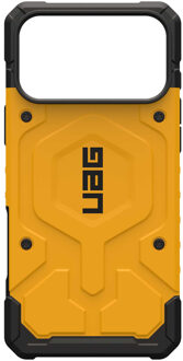uag Pathfinder Backcover MagSafe voor de Apple iPhone 17 Pro Max - Heritage Yellow Geel