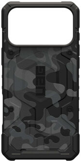 uag Pathfinder Backcover MagSafe voor de Apple iPhone 17 Pro - Midnight Camo Zwart