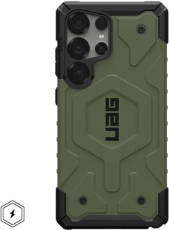 uag Pathfinder Backcover MagSafe voor de Samsung Galaxy S25 Ultra - Olive Drab Groen