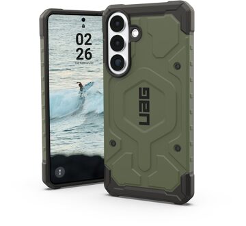 uag Pathfinder Backcover MagSafe voor de Samsung Galaxy S26 Plus - Olive Drab Groen