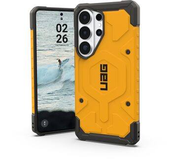 uag Pathfinder Backcover MagSafe voor de Samsung Galaxy S26 Ultra - Heritage Yellow Geel