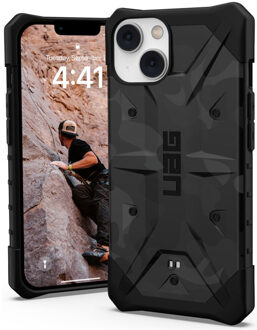 uag Pathfinder Backcover voor de Apple iPhone 14 Plus - Midnight Camo Meerkleurig