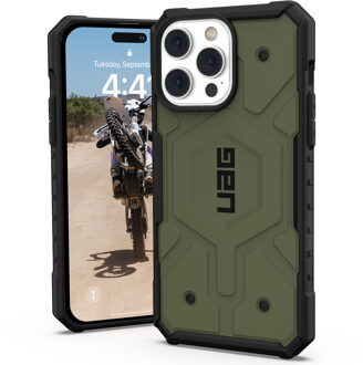 UAG Pathfinder MagSafe iPhone 14 Pro Max Hybride Hoesje - Groen