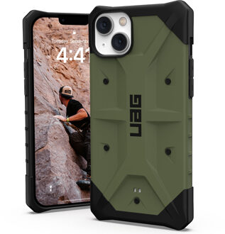 UAG Pathfinder Series iPhone 14 Plus Hybrid Hoesje - Olijfgroen