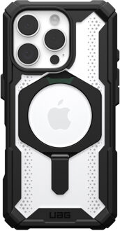 uag Plasma XTE Backcover MagSafe voor de Apple iPhone 16 Pro - Black / Clear Zwart