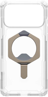 uag Plasma XTE Backcover MagSafe voor de Apple iPhone 17 Pro - Clear Titanium Transparant