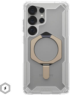 uag Plasma XTE Backcover MagSafe voor de Samsung Galaxy S25 Ultra - Clear Titanium Transparant