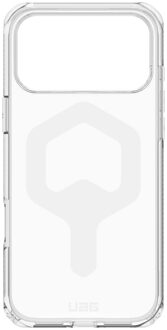 uag Plyo Backcover MagSafe voor de Apple iPhone 17 Pro - Ice White Transparant