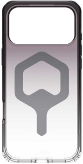 uag Plyo Backcover MagSafe voor de Apple iPhone 17 Pro Max - Black Clear Ombre Transparant