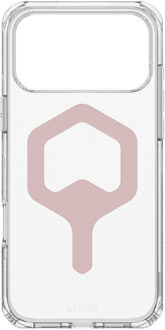 uag Plyo Backcover MagSafe voor de Apple iPhone 17 Pro Max - Rose Gold Transparant