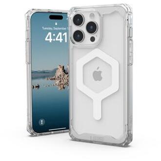 uag Plyo Backcover Magsafe voor de iPhone 15 Pro Max - Ice / Wit