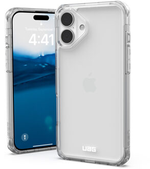 uag Plyo Backcover voor de Apple iPhone 16 Plus - Ice Transparant