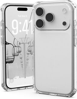 uag Plyo Backcover voor de Apple iPhone 17 Pro - Ice Transparant