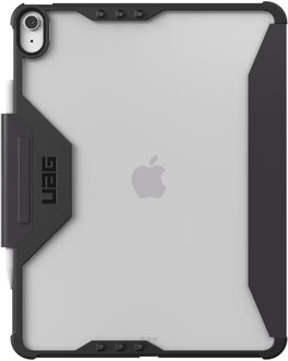 uag Plyo Bookcase voor de Apple iPad Air 13 inch (2025) M3 / (2024) M2 - Ice Black Zwart