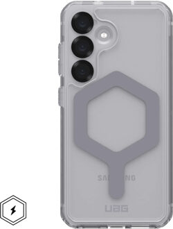 uag Plyo Pro Backcover voor de Samsung Galaxy S25 - Ice / Silver Transparant