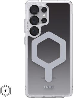uag Plyo Pro Backcover voor de Samsung Galaxy S25 Ultra - Black Clear Ombre Transparant