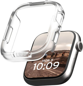 uag Scout | Bumper Case voor de Apple Watch Series 7 / 8 / 9 - 45 mm - Clear Transparant