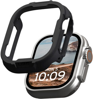 uag Scout | Bumper Case voor de Apple Watch Ultra / Ultra 2 / Ultra 3 - 49 mm - Zwart