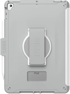 uag Scout Healthcare backcover met strap voor de Apple iPad 9 (2021) 10.2 inch / iPad 8 (2020) 10.2 inch / iPad 7 (2019) 10.2 inch - Wit / Grijs