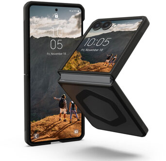 uag [U] Mouve Backcover met MagSafe voor de Samsung Galaxy Z Flip 7 - Ash Grijs