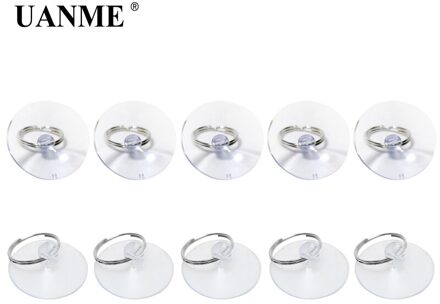 UANME 10 stks/LO Licht Duty Kleine Zuignap met Metalen Sleutelhanger voor Smart Telefoon Tablet Lcd-scherm opening Repair Tools