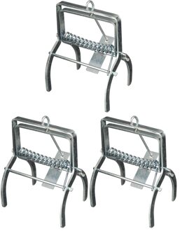 Ubbink 3x Mollenvallen/mollenklemmen 14 cm ongediertebestrijding - Ongediertevallen - Ongediertebestrijding