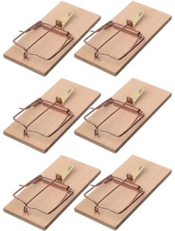 Ubbink 6x Rattenvallen/rattenklemmen 17 cm ongediertebestrijding - Ongediertevallen - Ongediertebestrijding