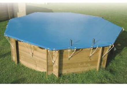 Ubbink Afdekzeil voor zwembad achthoekig - Afdekzeil 580