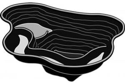 Ubbink Calmus SI 145 liter Zwart