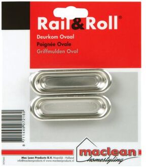 Ubbink Mac Lean Rail & Roll Deurkom Ovaal Pakket