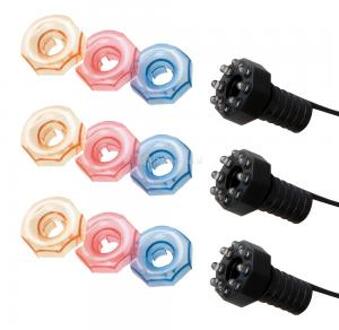 Ubbink Minibright Vijververlichting 3x8 LED's Zwart