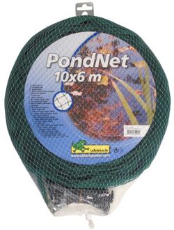 Ubbink Nature Ubbink Vogelnet/vijvernet - groen - polyethylene - 10 x 6 meter - Vogelnetten