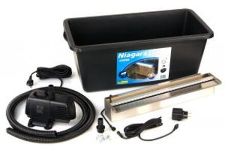 Ubbink Niagara RVS LED 60 cm Waterval Set Grijs