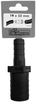 Ubbink Slangverbinder 19 mm x 32 mm Zwart