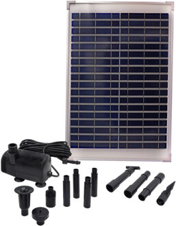 Ubbink SolarMax 1000 incl. solarpaneel en pomp Zwart