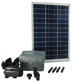 Ubbink Solarmax 1000 set met zonnepaneel, pomp en batterij 1351182 Wit