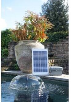 Ubbink SolarMax 600 incl. solarpaneel, pomp en accu Zwart