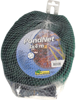 Ubbink Vogelnet/vijvernet - groen - polyethylene - 3 x 4 meter - Vogelnetten