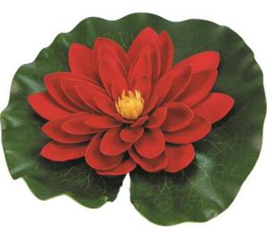 Ubbink Waterlelie rood kunststof 14cm