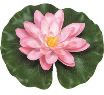 Ubbink Waterlelie roze kunststof 14cm