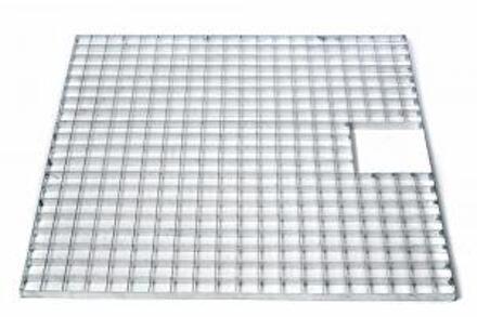 Ubbink Waterornament Afdekrooster metaal 40 x 40 cm (vierkant)