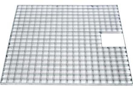 Ubbink Waterornament Afdekrooster metaal 60 x 60 cm (vierkant)