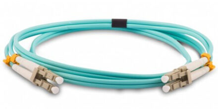 Ubiquiti UniFi ODN 1m Glasvezel kabel OM3 LC Aqua-kleur