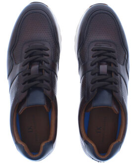 Ubora sneaker leer | heren | maat: Klaproos - 45