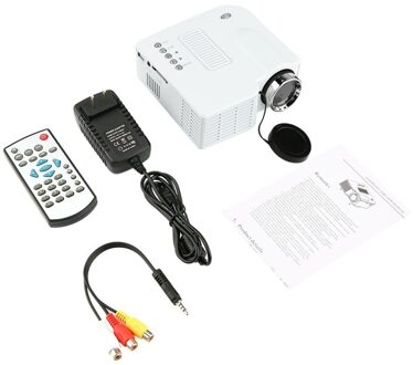 UC28 Mini Projector Hd Thuis 1080P Micro Draagbare Led Projector Lcd Display Technologie Voor Thuis Entertainm Conferentie Systeem