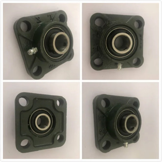 UCF201/UCF202/UCF203/UCF204/UCF205 Housing 4 Bolt Mounted Bearing Bore Square Flange Pillow Block