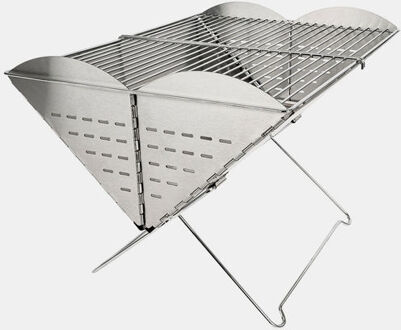 uco Flatpack Grill & Barbecue Large Grijs - One size