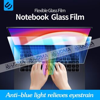 Udma Anti-Blauwe Beschermfolie Voor Laptops 1314 15.6 17 Inch Flexibele Glas Film16:9 Screen Protector Lenovo Asus Hp Xiaomi Dell 12.5duim 16 9